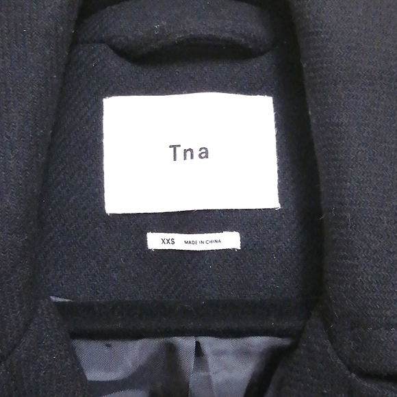 TNA double breasted pea coat - Picture 2 of 5